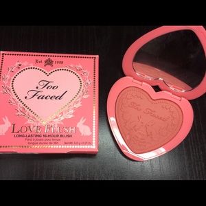 SOLD  Too Faced love flush blush